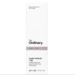 Skin peeling serum, 5% lactic acid solution + hyaluronic acid