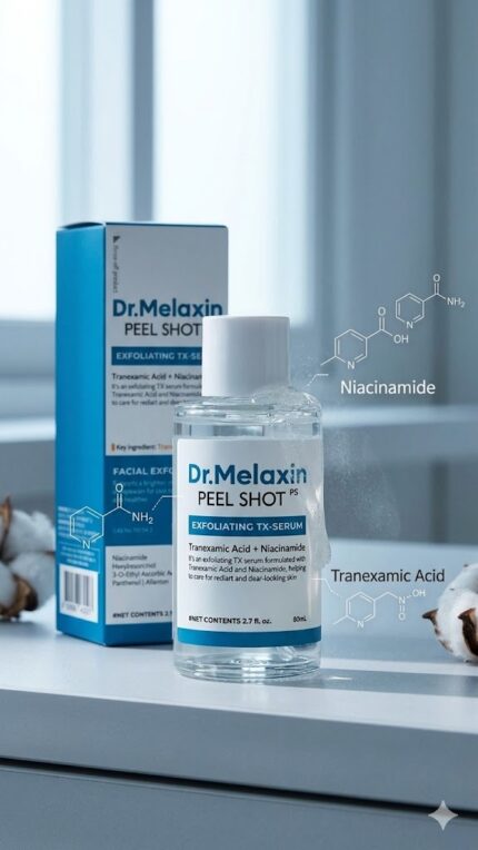 *Dr.Melaxin PEEL SHOT EXFOLIATING TX-SERUM* (سيروم التقشير وتفتيح البشرة من دكتور ميلاكسين)