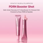 مرطب ومحفز الوجه ومحيط العين أيرينسيا بي دي آر إن بوستر شوت (Arencia PDRN Booster Shot) بمركب الـ PDRN الوردي 5% والببتيدات - 30 مل - Image 2